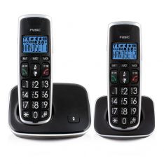 Koop Fysic fx-6020 dect duo telefoon in DECT telefoons bij Mediplus - Mediplus - 1