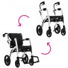 Koop Rollz motion 2 rollator-rolstoel in Rollz Motion rolstoelen bij Mediplus - Mediplus - 1