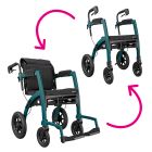 Koop Rollz motion performance rollator-rolstoel in Rollz Motion rolstoelen bij Mediplus - Mediplus - 1