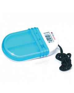Kleine pillendoos met alarm
