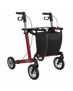Server lichtgewicht rollator met soft banden