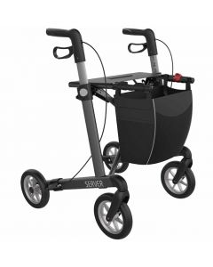Server lichtgewicht rollator met soft banden