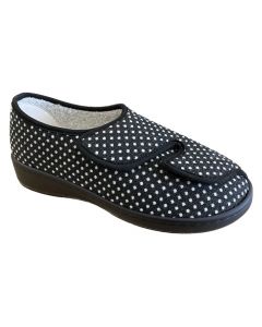 Bruman polkadot pantoffel