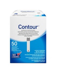 Contour test strips 50 stuks