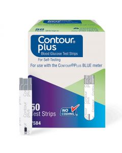 Koop Contour plus blue teststrips 50 stuks in Bloedsuikermeters bij Mediplus - Mediplus - 1