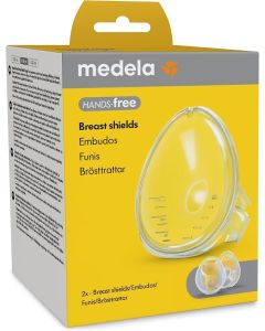 Koop Medela handsfree borstschilden in Borstvoeding accessoires bij Mediplus - Mediplus - 1